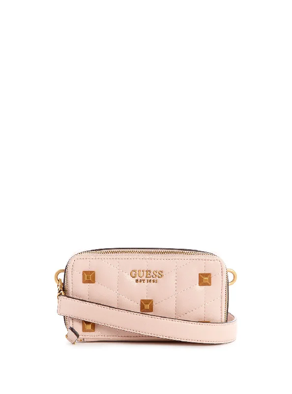 Money clips for holding large amounts of cashAlmond Brera Studded Mini Crossbody Camera Bag