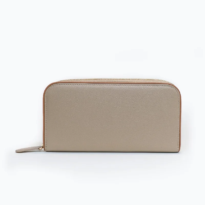 Slim money clips for minimalist walletsAlva Long Wallet - Buff Brown