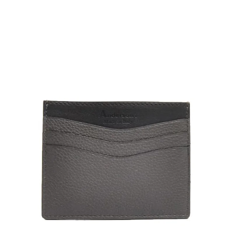 Money clips for holding large amounts of cashAndersons Leather Card Holder Grey