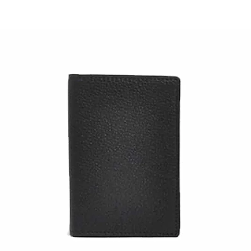Custom money clips for corporate giftsAndersons Leather Card Wallet Black