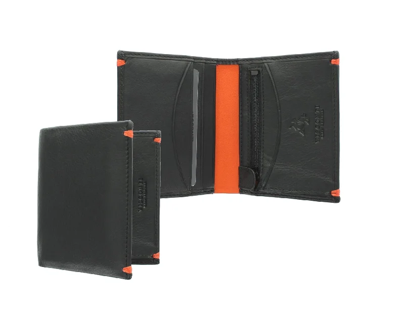 Money clips for holding large amounts of cashVisconti Alpine Collection BRIG Slim Leather Wallet RFID blocking AP61