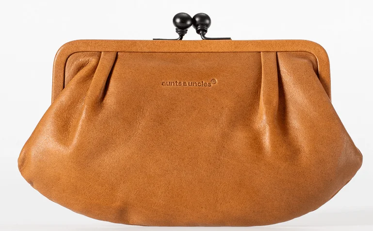Luxury leather money clips with card slotsAunts & Uncles Grandmas Luxury Club Rose Clutch