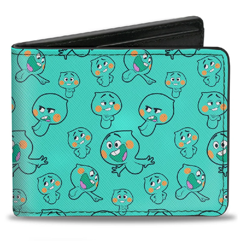 Top-rated money clips for everyday useBi-Fold Wallet - Disney Soul 22 Poses Scattered Turquoise Top-rated money clips for everyday useBi-Fold Wallet - Disney Soul 22 Poses Scattered Turquoise
