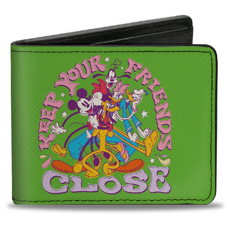 How to choose the right money clipBi-Fold Wallet - Disney The Sensational Six KEEP YOUR FRIENDS CLOSE Pose Green How to choose the right money clipBi-Fold Wallet - Disney The Sensational Six KEEP YOUR FRIENDS CLOSE Pose Green