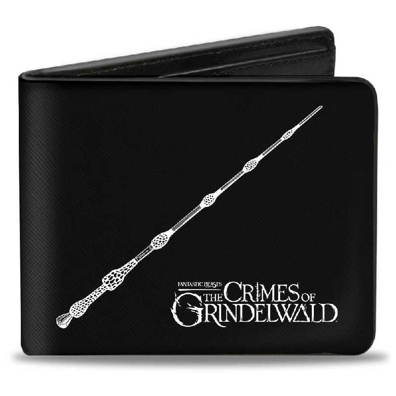 Slim money clips for minimalist walletsBi-Fold Wallet - Fantastic Beasts The Crimes of Grindelwald Elder Wand + 9-Wands Black White Slim money clips for minimalist walletsBi-Fold Wallet - Fantastic Beasts The Crimes of Grindelwald Elder Wand + 9-Wands Black White