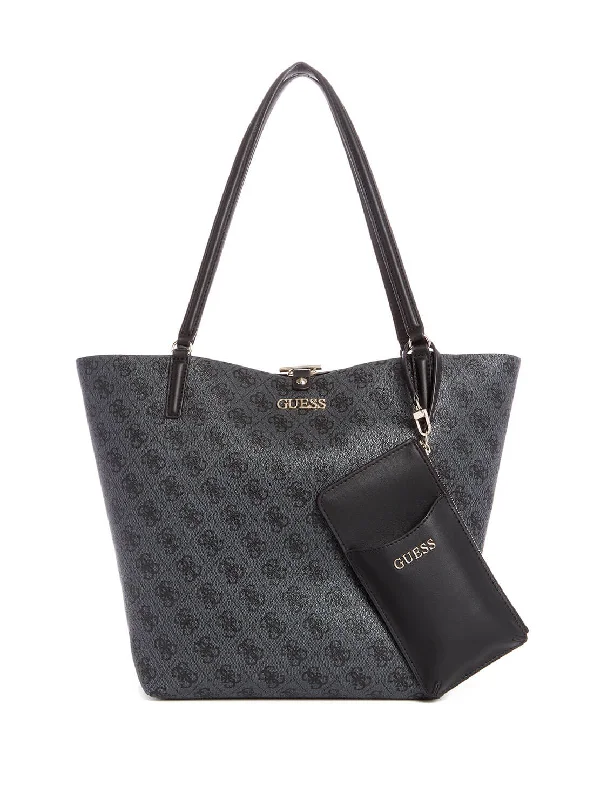 Top-rated money clips for everyday useBlack Logo Alby Tote Bag