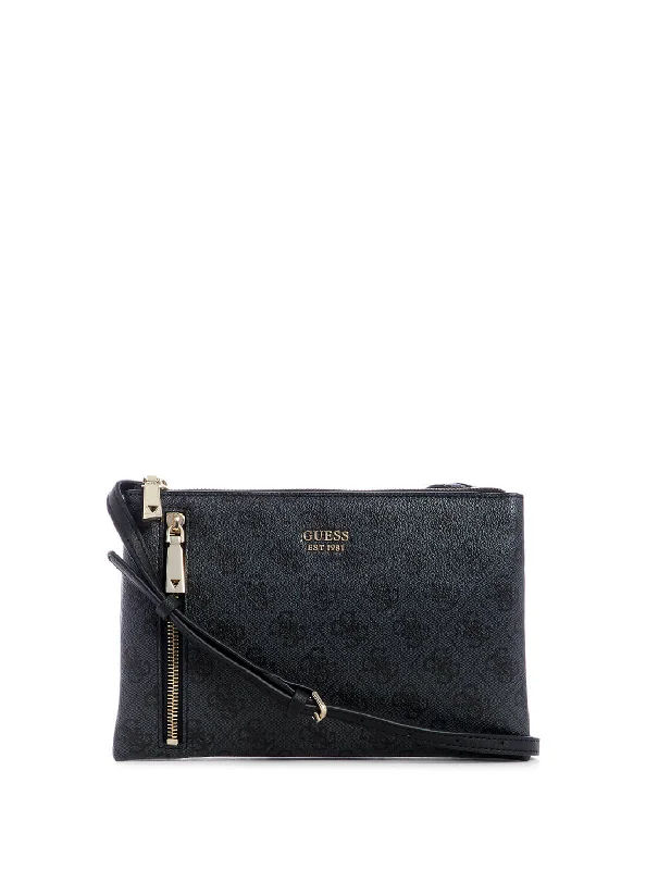 How to clean and maintain metal money clipsBlack Logo Naya Crossbody Bag