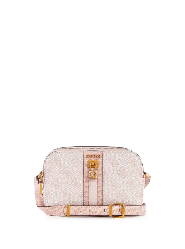 Vintage-style money clips for collectorsBlush Logo Ginevra Crossbody Camera Bag