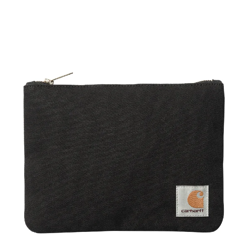 Money clips with RFID protectionCarhartt WIP Oregon Zip Wallet Black