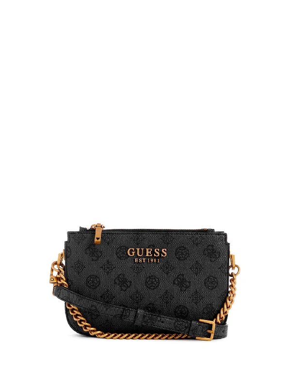 Custom money clips for corporate giftsCharcoal Logo Fynna Mini Status Crossbody Bag