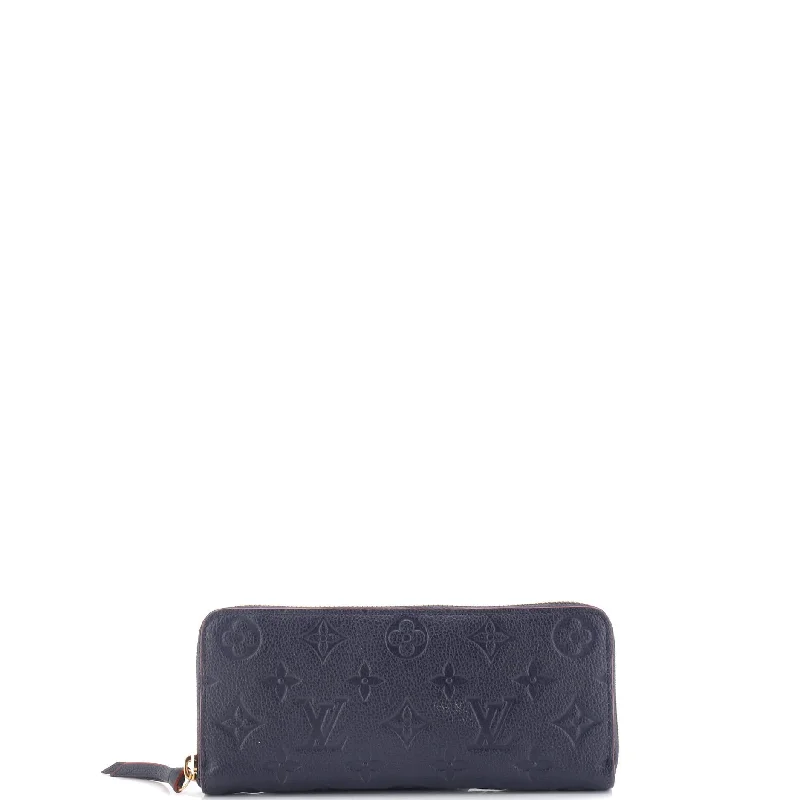 Money clips with magnetic closureClemence Wallet Monogram Empreinte Leather