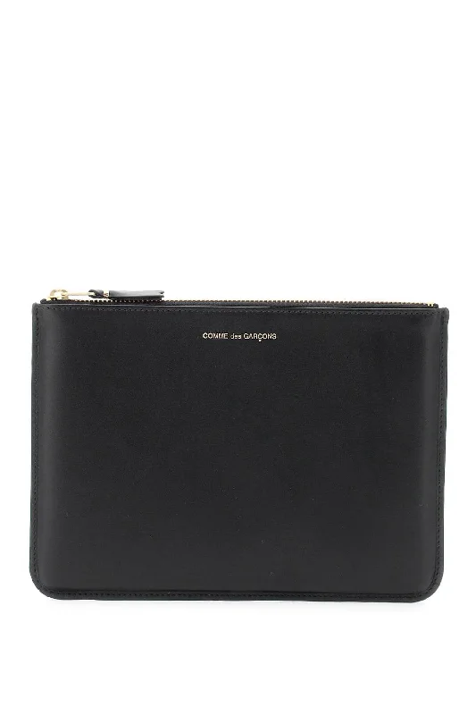 Money clips with RFID protectionComme Des Garcons Wallet Men's Leather Pouch
