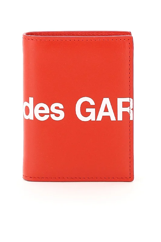 Personalized engraved money clips for menComme Des Garcons Wallet Small Bifold Wallet With Huge Logo