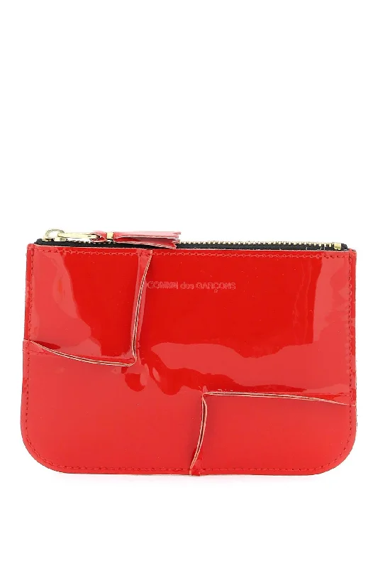 Custom money clips for corporate giftsComme Des Garcons Wallet Zip Around Patent Leather Wallet With Zipper