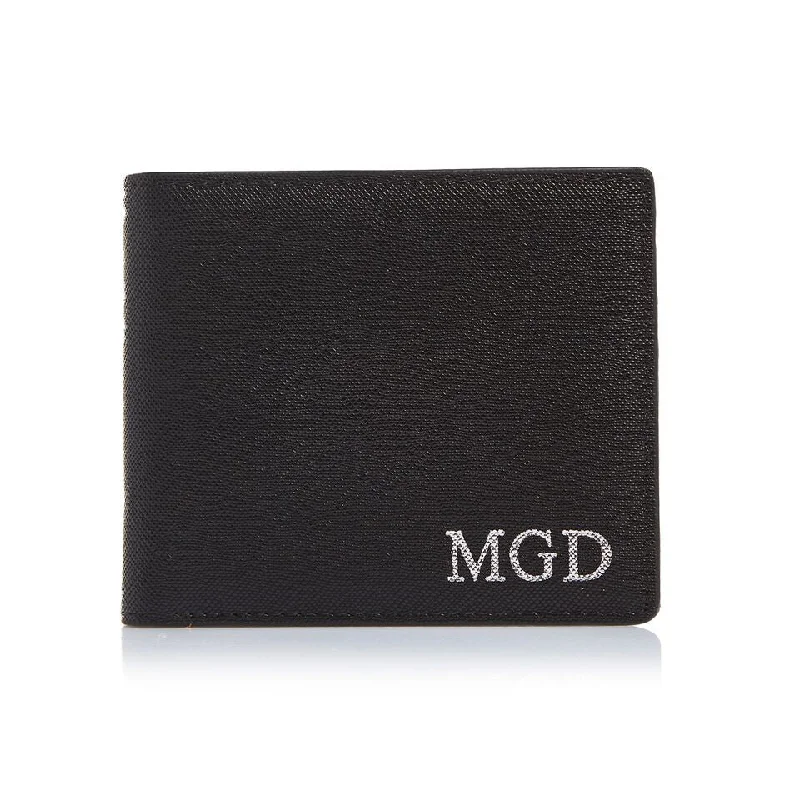 How to choose the right money clipMen's Saffiano Black Bifold Wallet