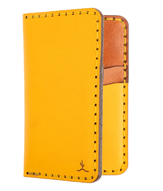 Money clips with RFID protectionVertical Primary - Yellow