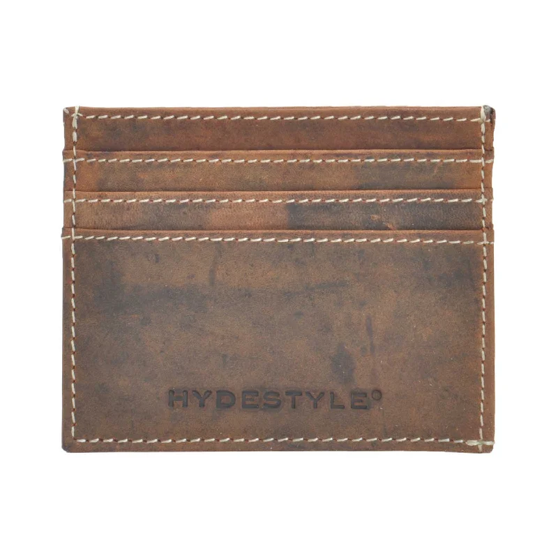 Best money clips for cash and cardsDistressed Leather  Card Case /Shirt Wallet #GW707