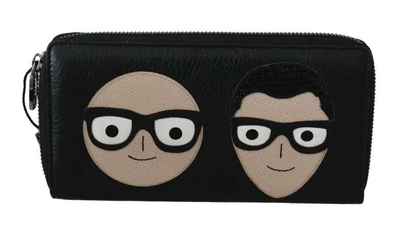 Dolce & Gabbana Elegant  Leather Continental Men's Wallet