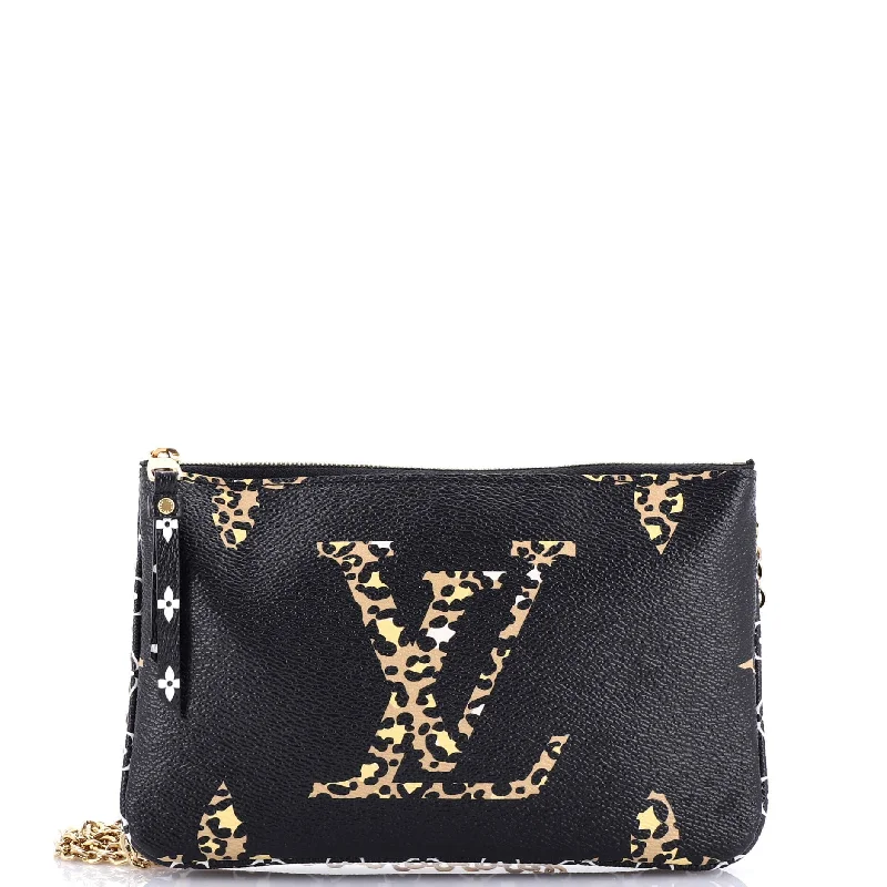 How to choose the right money clipDouble Zip Pochette Limited Edition Jungle Monogram Giant