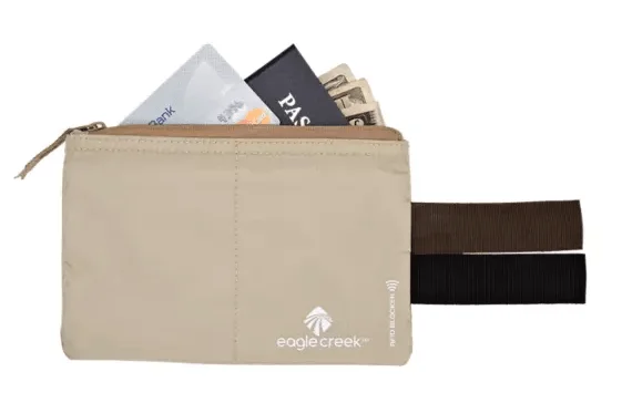 Money clips for holding large amounts of cashEagle Creek RFID Blocking Hidden Pocket Wallet