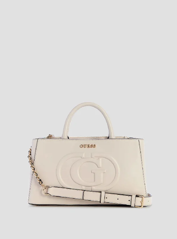 Money clips vs traditional walletsEco White Mietta Satchel Bag