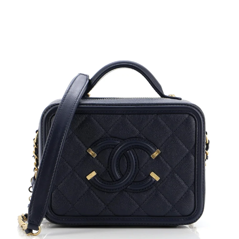 Money clips for holding large amounts of cashFiligree Vanity Case Quilted Caviar Small
