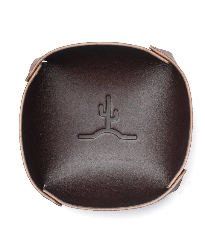 Stainless steel money clips for durabilityFlying Cactus Catch // Dark Brown