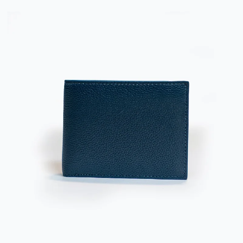 Money clips vs traditional walletsFortis Bi-Fold Wallet -Prussian Blue