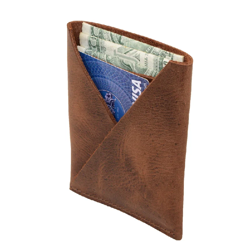 Luxury leather money clips with card slotsFront Pocket Card Holder