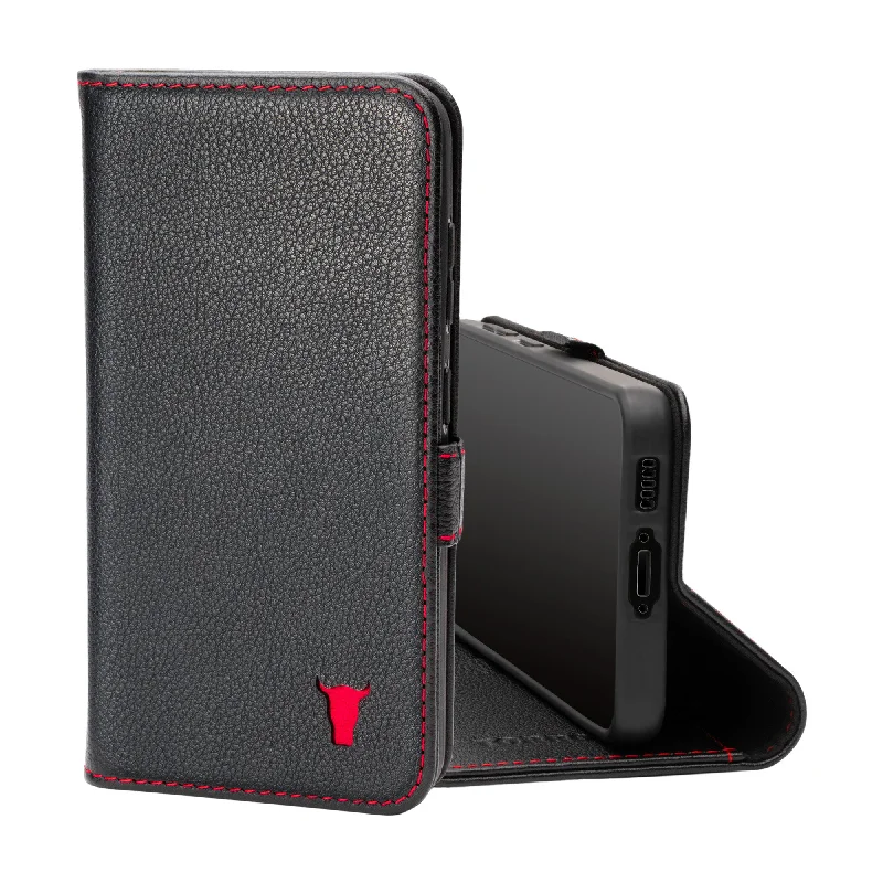 Luxury leather money clips with card slotsGalaxy S23 Leather Case (with Stand function)