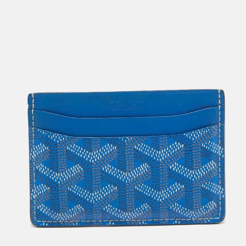 Money clips vs traditional walletsGoyard Blue Goyardine Coated Canvas And Leather Saint Sulpice Card Holder Money clips vs traditional walletsGoyard Blue Goyardine Coated Canvas And Leather Saint Sulpice Card Holder