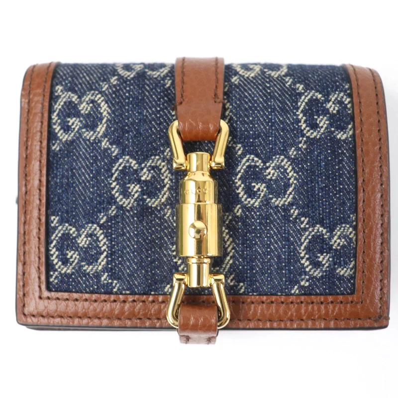 How to choose the right money clipGucci Jackie 1961 Card Case Wallet Denim