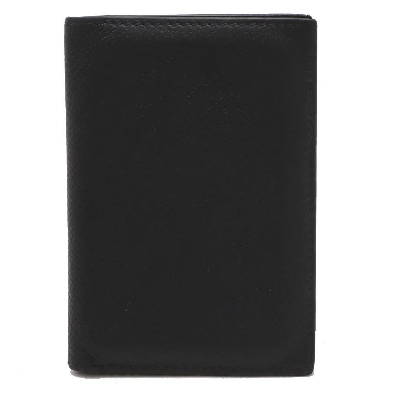 Money clips for women with sleek designsHermes MC2 Euclid Card Case Black Leather