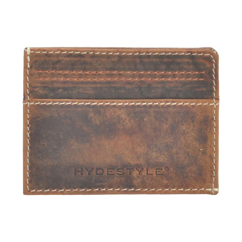 Personalized engraved money clips for menDistressed Leather  Shirt Wallet / Card Case #GW708
