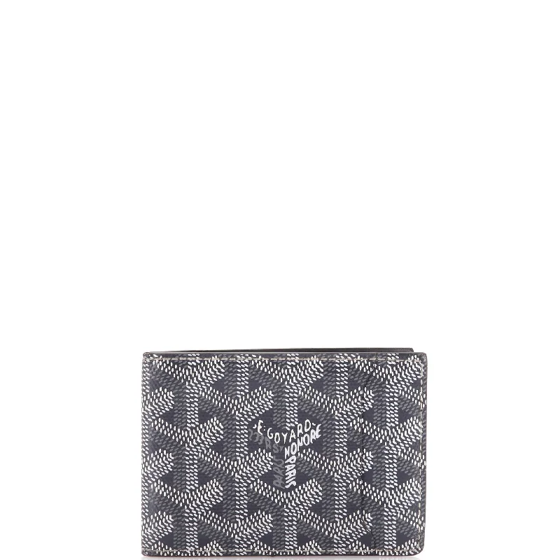 Eco-friendly money clips made from sustainable materialsInsert Victoire Card Case Wallet Coated Canvas