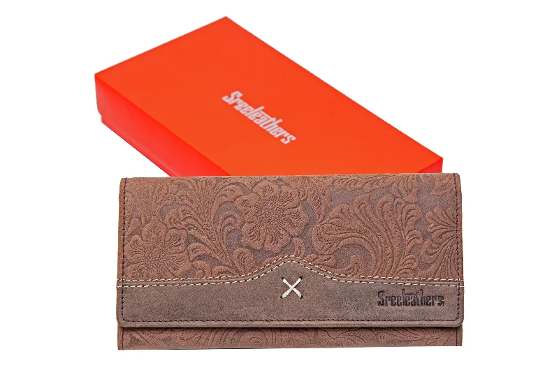 Slim money clips for minimalist walletsLADIES LEATHER CLUTCH 991704