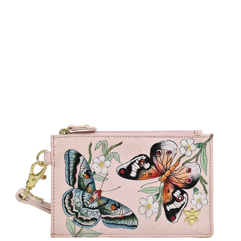 Eco-friendly money clips made from sustainable materialsCard Holder with Wristlet - 1180