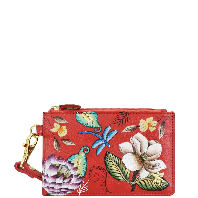 Eco-friendly money clips made from sustainable materialsCard Holder with Wristlet - 1180