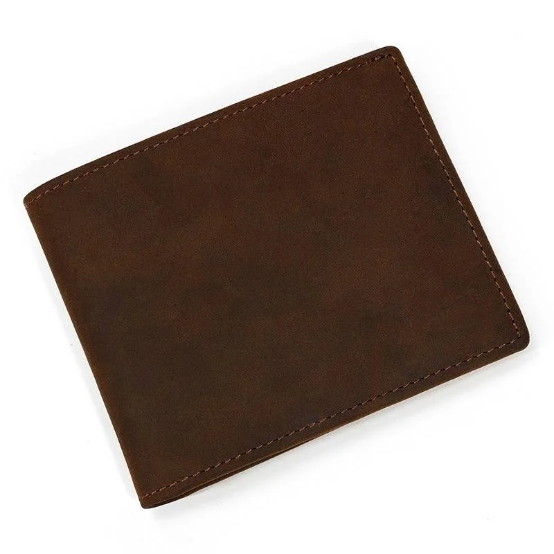 Money clips with magnetic closureLeather Slim Trifold Wallet Credit Card Holder