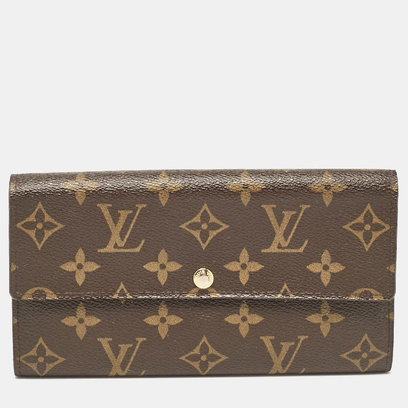How to clean and maintain metal money clipsLouis Vuitton Brown Monogram Canvas Sarah Wallet