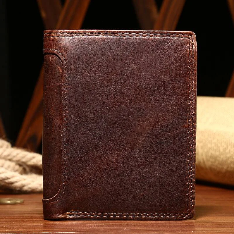 Top-rated money clips for everyday useMen Multifunction Bifold Leather Wallet