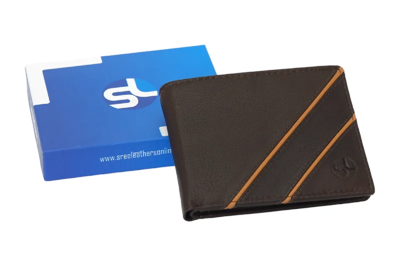 Vintage-style money clips for collectorsMENS LEATHER RFID WALLET 58305