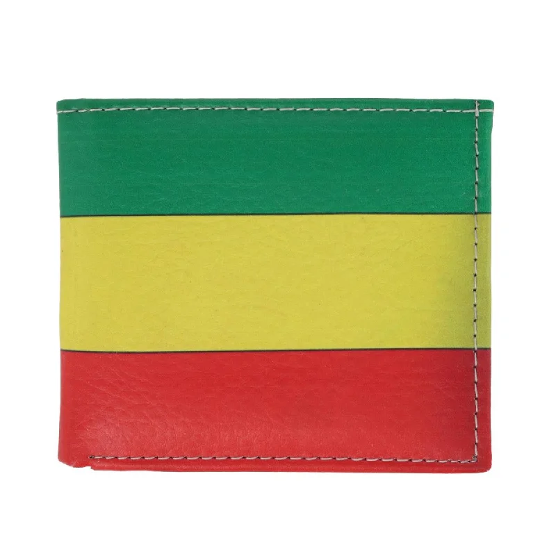 How to choose the right money clipMen's Rastafarian Flag Bifold Wallet