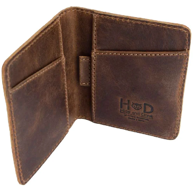 Lightweight money clips for travelMinimalist Bi-fold Wallet