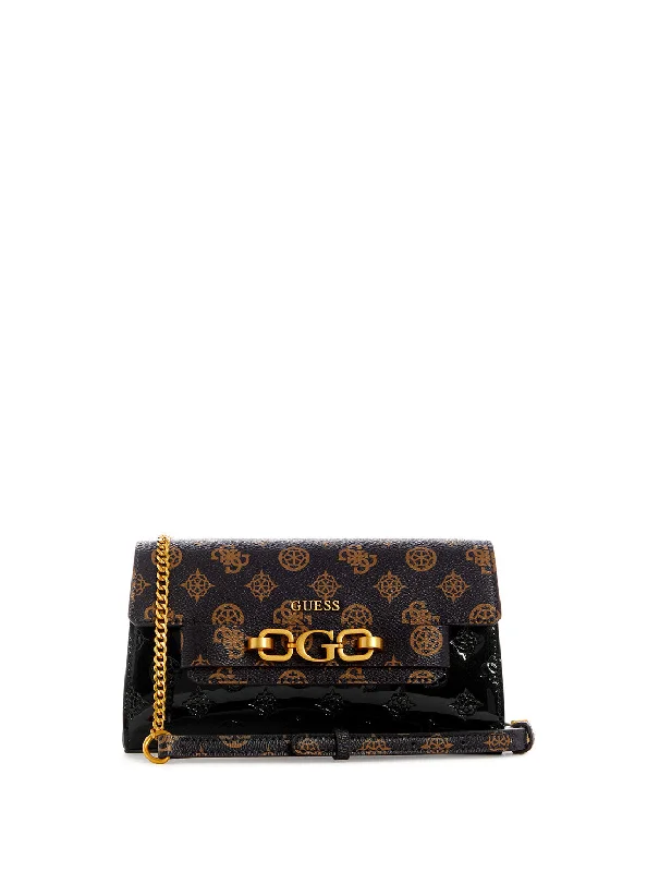 Money clips for holding large amounts of cashMocha Black Zira Mini Crossbody Bag