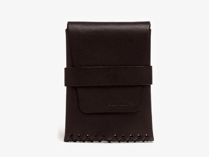 Luxury leather money clips with card slotsNo. 155 Card Case with Flap