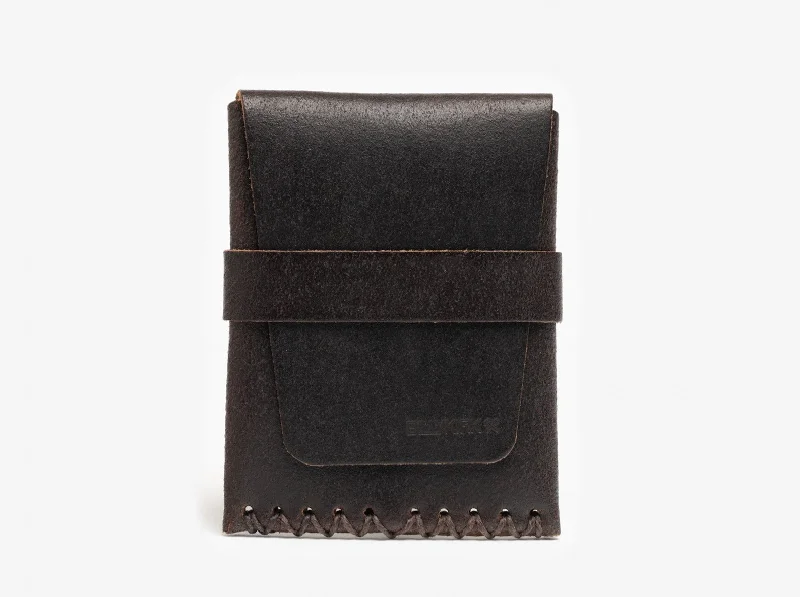 Slim money clips for minimalist walletsNo. 155 Card Case with Flap