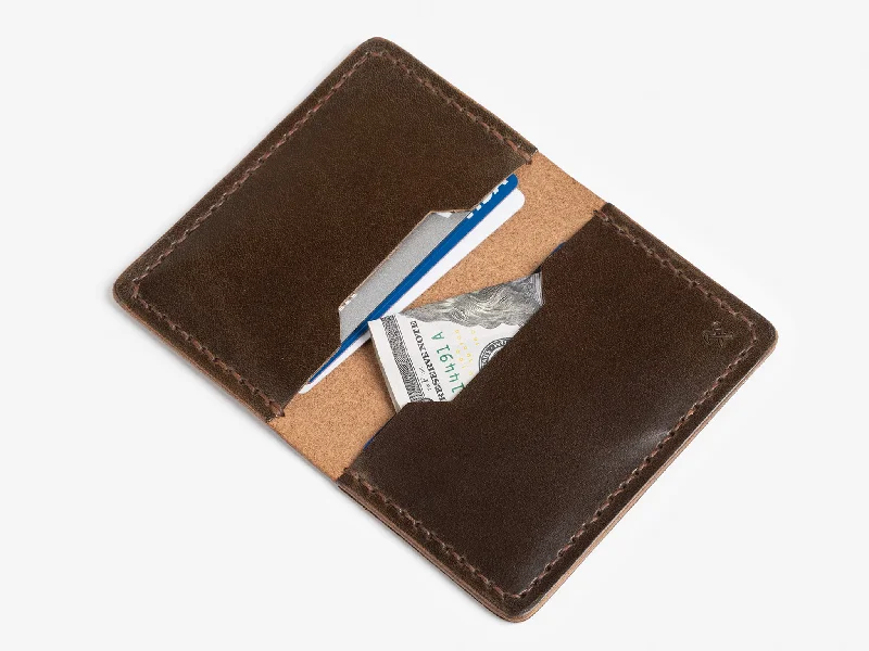 Luxury leather money clips with card slotsNo. 427 Bi-Fold Card Case