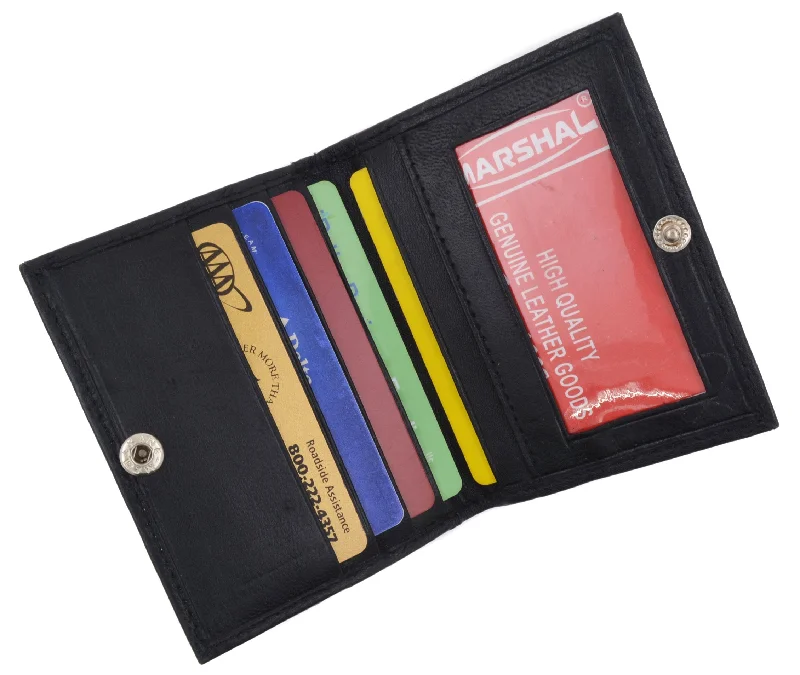 Elegant money clips for weddingsRFID Blocking Credit Card Id Holder with Snap Closure RFIDP78
