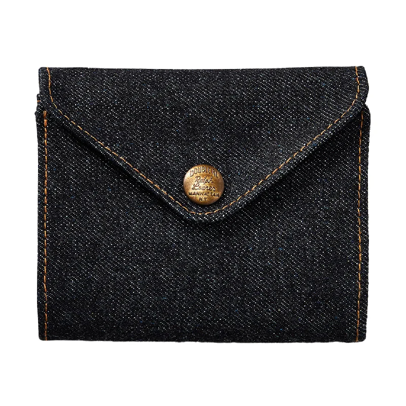 Money clips with built-in bottle openersRRL by Ralph Lauren Indigo Denim Envelope Wallet